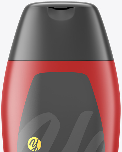 Matte Shampoo Bottle Mockup PSD #2