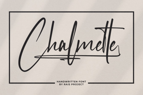 Chalmette Signature Font