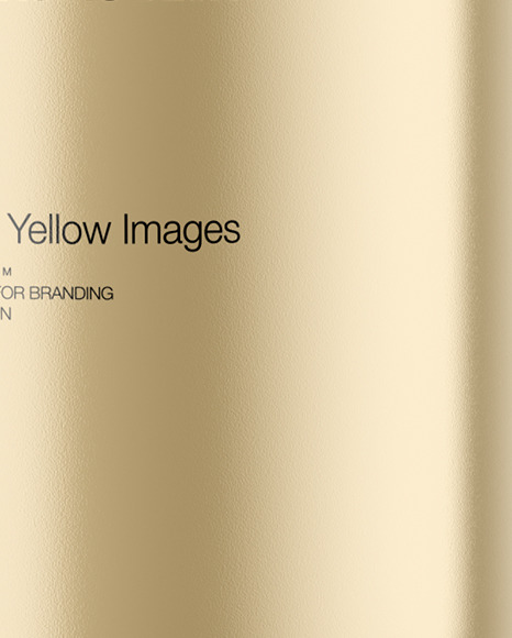 Metallic Cosmetic Bottle Mockup PSD #1