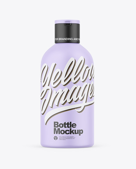 Matte Bottle Mockup