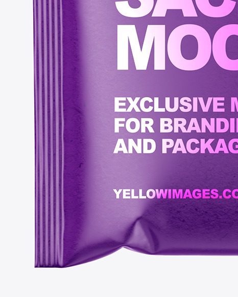 Kraft Sachet Mockup PSD #6