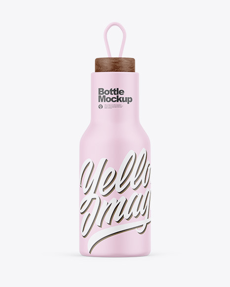 Matte Bottle Mockup