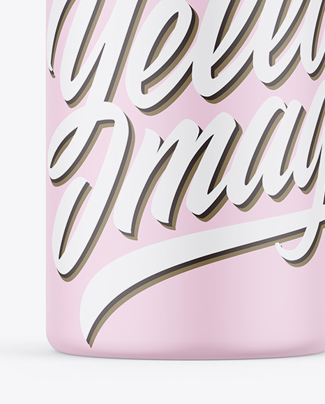 Matte Bottle Mockup PSD #1