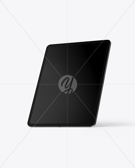 iPad Pro Space Gray Mockup PSD #1