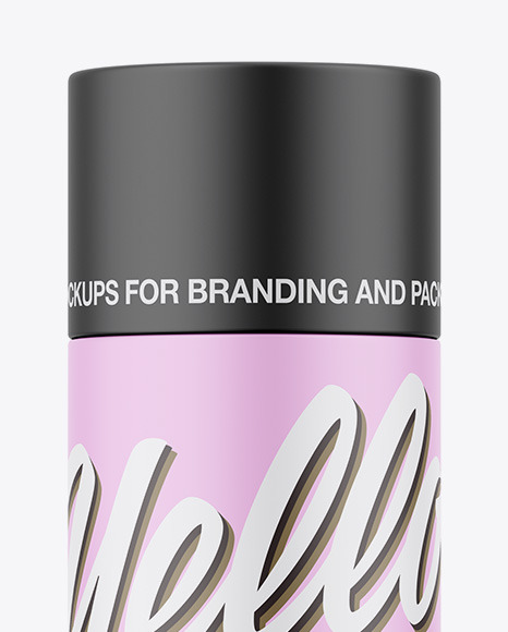 Matte Bottle Mockup PSD #2