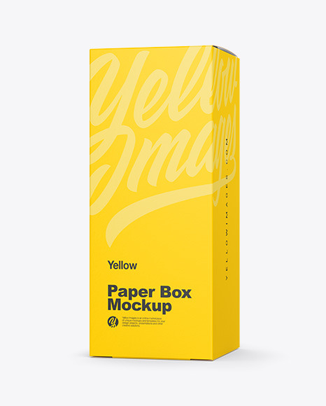Kraft Stick Sachet w  Paper Box Mockup PSD #2