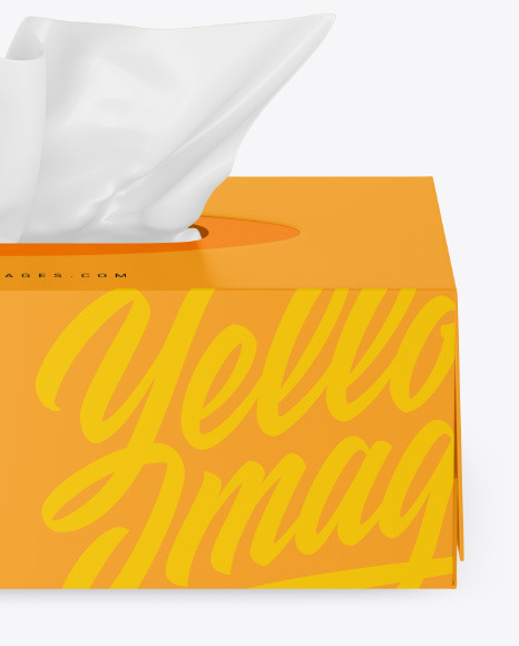 Matte Box w  Wipes Mockup PSD #1