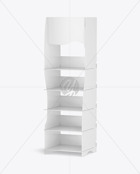 Matte Display Stand Mockup
