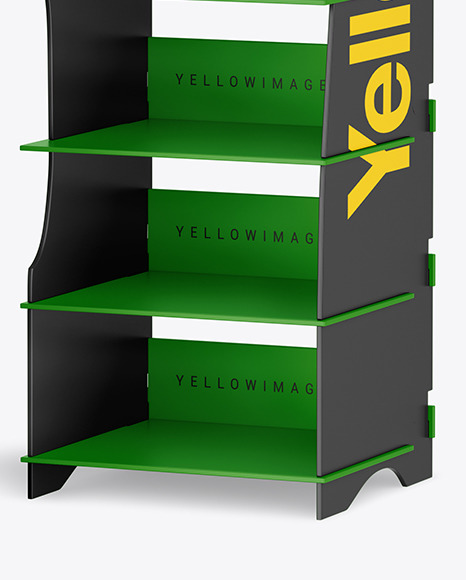 Matte Display Stand Mockup PSD #1