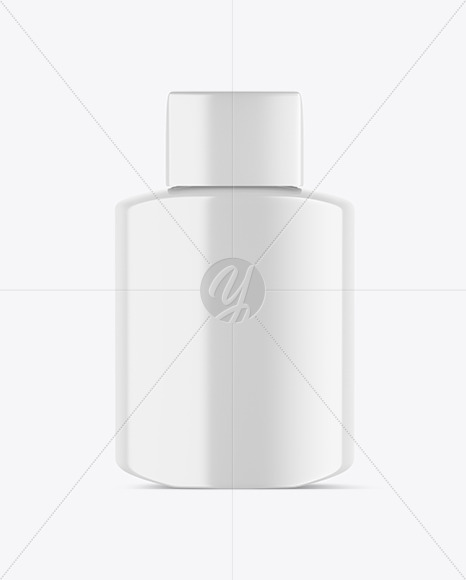 Glossy Cosmetic Bottle Mockup Glossy Cosmetic Bottle Mockup