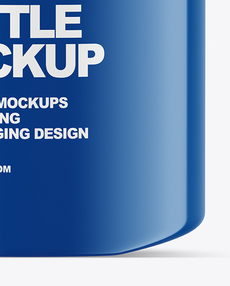 Glossy Cosmetic Bottle Mockup PSD #1