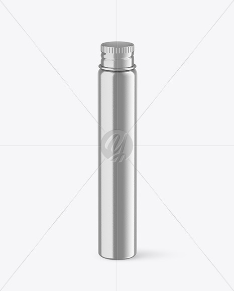 Free Metallic Cosmetic Bottle Mockup PSD Mockups