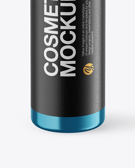 Metallic Cosmetic Bottle Mockup PSD #6
