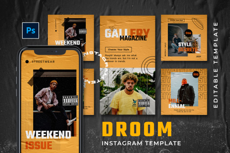 Droom Instagram Template