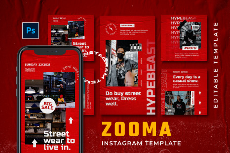 Zooma Instagram Template