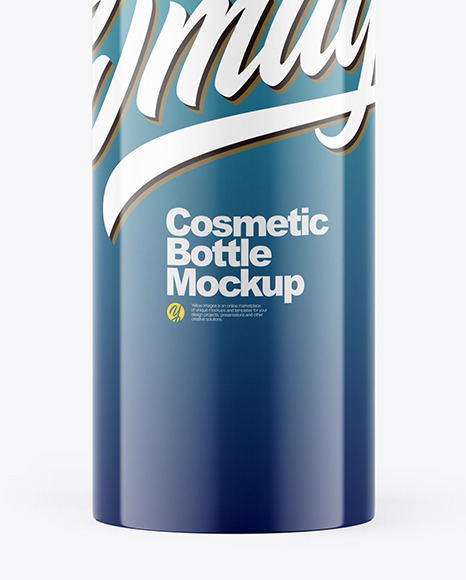 Glossy Cosmetic Bottle Mockup PSD #1