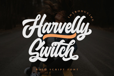 Haverlly Switch - Bold Script Font