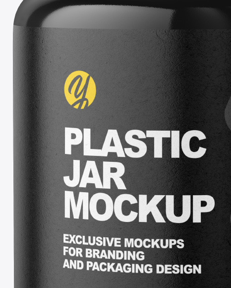 Glossy Pills Jar Mockup PSD #6