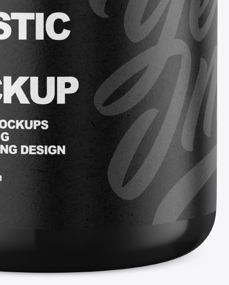 Glossy Pills Jar Mockup PSD #7