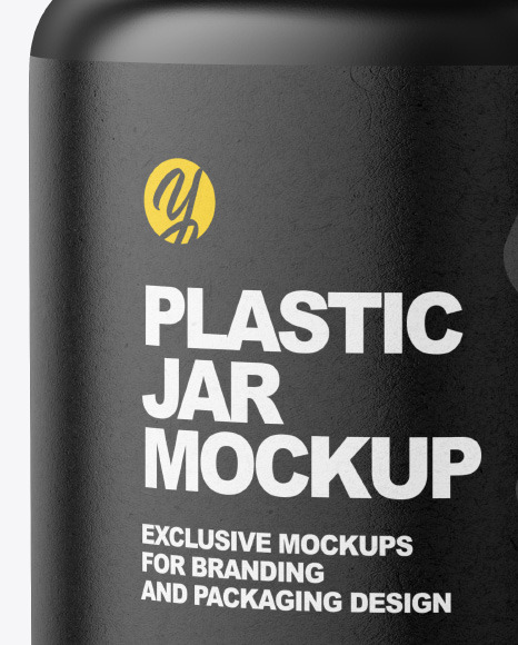 Matte Pills Jar Mockup PSD #6