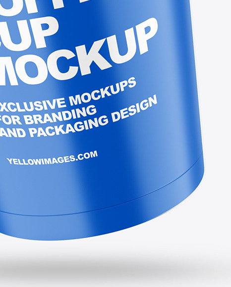 Matte Coffee Cup Mockup PSD #1