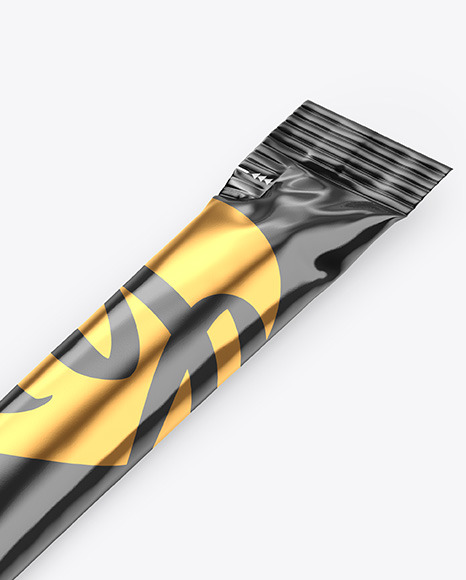 Glossy Stick Sachet Mockup PSD #1