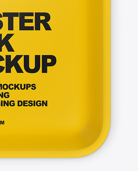 Matte Blister Package Mockup PSD #6