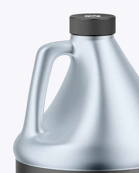 Metallic Jerry Can Mockup PSD #2