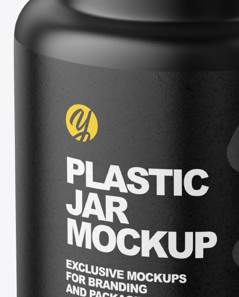 Matte Pills Jar Mockup PSD #6