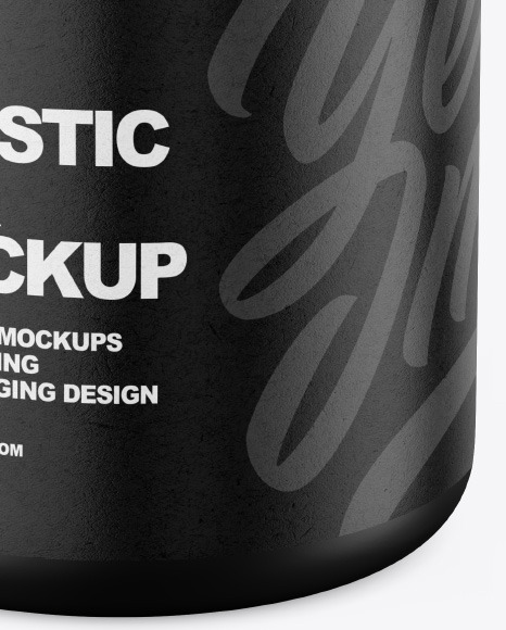 Matte Pills Jar Mockup PSD #7