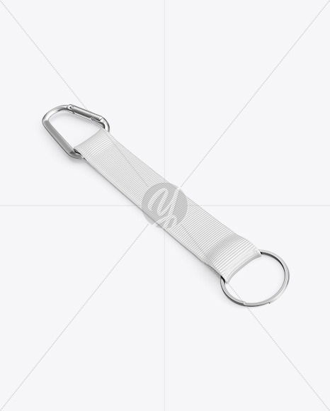 Free Carabiner With Short Lanyard Mockup PSD Mockups