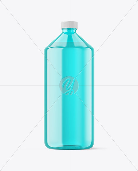 Free Color Plastic Bottle Mockup PSD Mockups