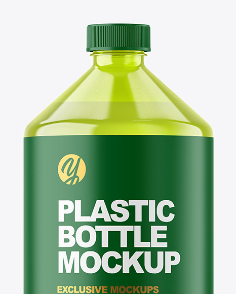 Color Plastic Bottle Mockup PSD #2