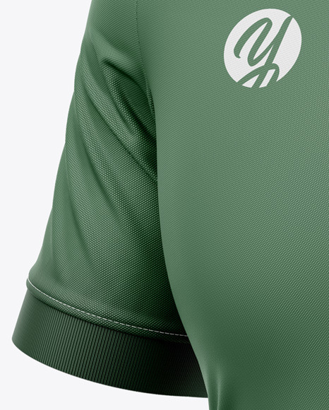 V Neck Soccer Jersey Mockup PSD #6