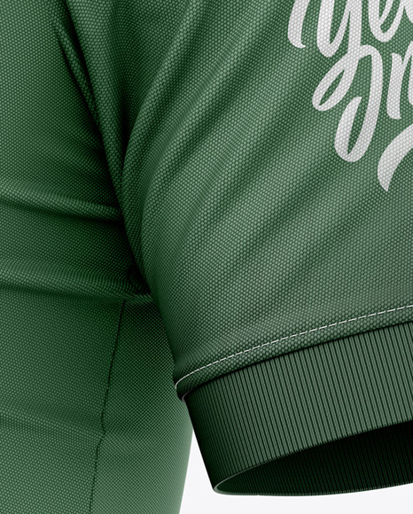 V Neck Soccer Jersey Mockup PSD #7