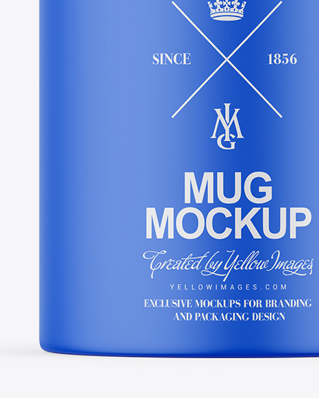 Matte Mug Mockup PSD #2