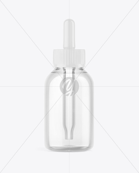 Free Glass Dropper Bottle Mockup PSD Mockups