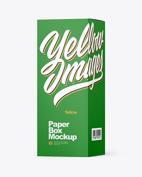 Glossy Plastic Bottle with Box Mockup PSD #1