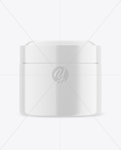 Free Glossy Cosmetic Jar Mockup PSD Mockups