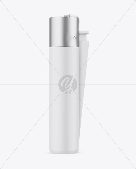 Matte Plastic Lighter Mockup Matte Plastic Lighter Mockup