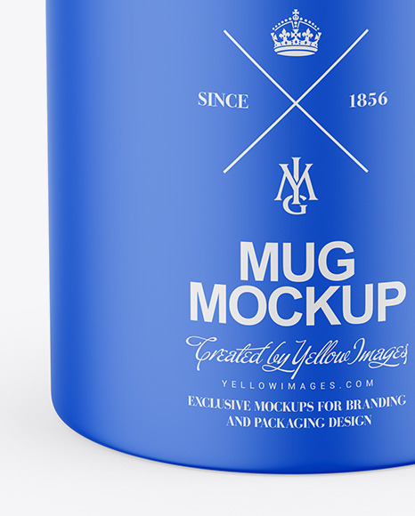 Matte Mug Mockup PSD #2