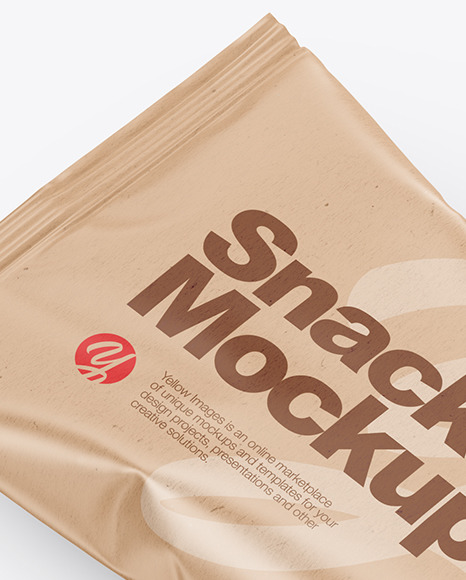 Kraft Snack Pack Mockup PSD #6
