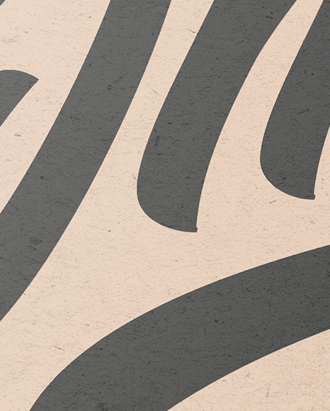 Kraft Paper Sketchbook Mockup PSD #2