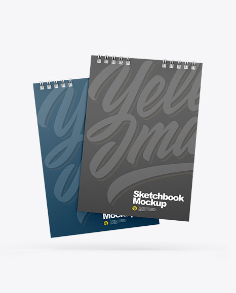 Two Sketchbooks Mockup