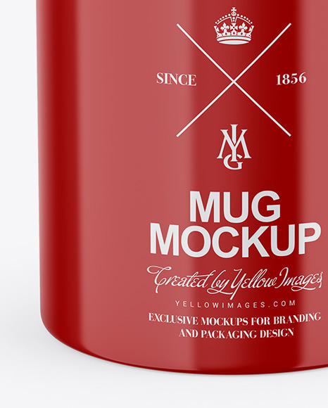 Glossy Mug Mockup PSD #2