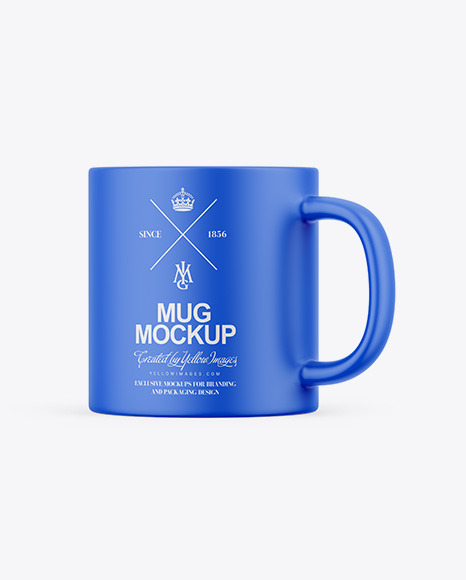 Matte Mug Mockup PSD #2