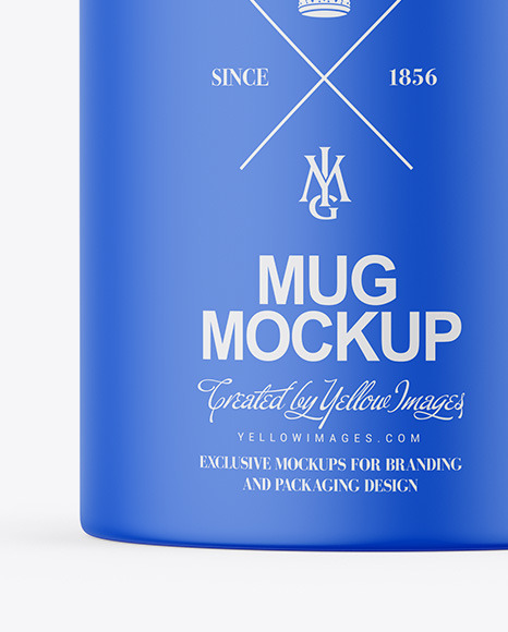 Matte Mug Mockup PSD #3