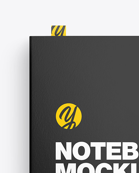 Notebook Mockup PSD #2