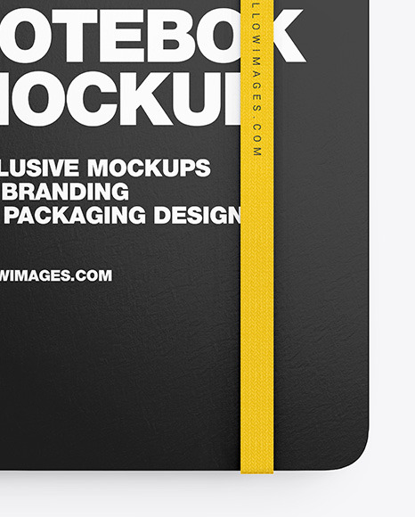 Notebook Mockup PSD #6