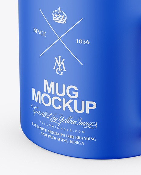 Matte Mug Mockup PSD #2